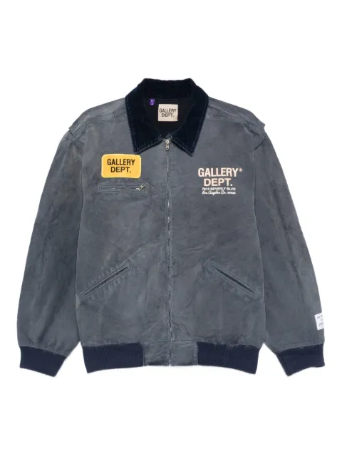 GALLERY DEPT. corduroy-collar denim jacket