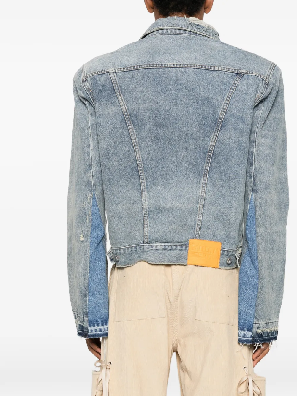 Gallery Dept. Patchwork Denim Jacket In Blue
