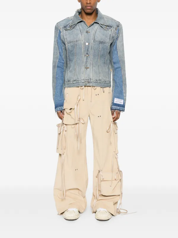 GALLERY DEPT. パッチワーク デニムジャケット | ブルー | FARFETCH JP