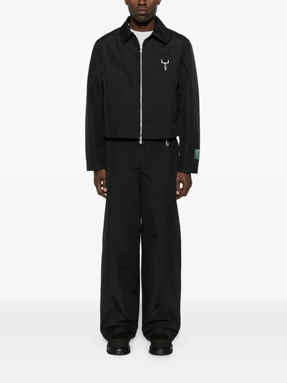 Reese Cooper zip-up shirt jacket | جاكيتات بتصميم قميص | Image 2