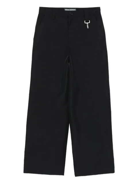 Reese Cooper clasp-detail straight-leg trousers