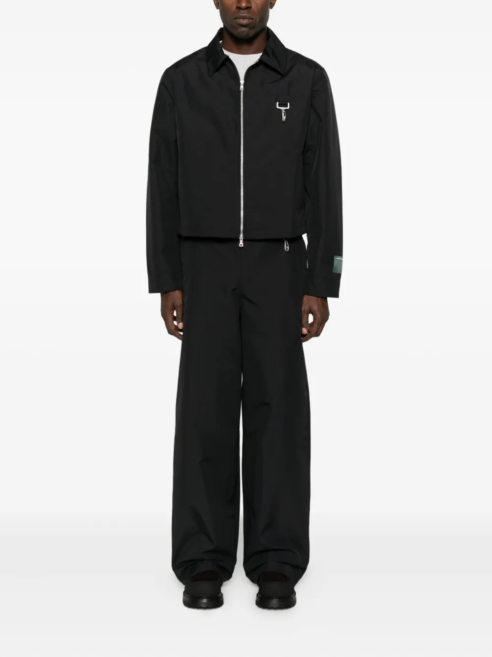 Reese Cooper clasp-detail straight-leg trousers | Regular-Fit & Straight Leg Pants | Image 2