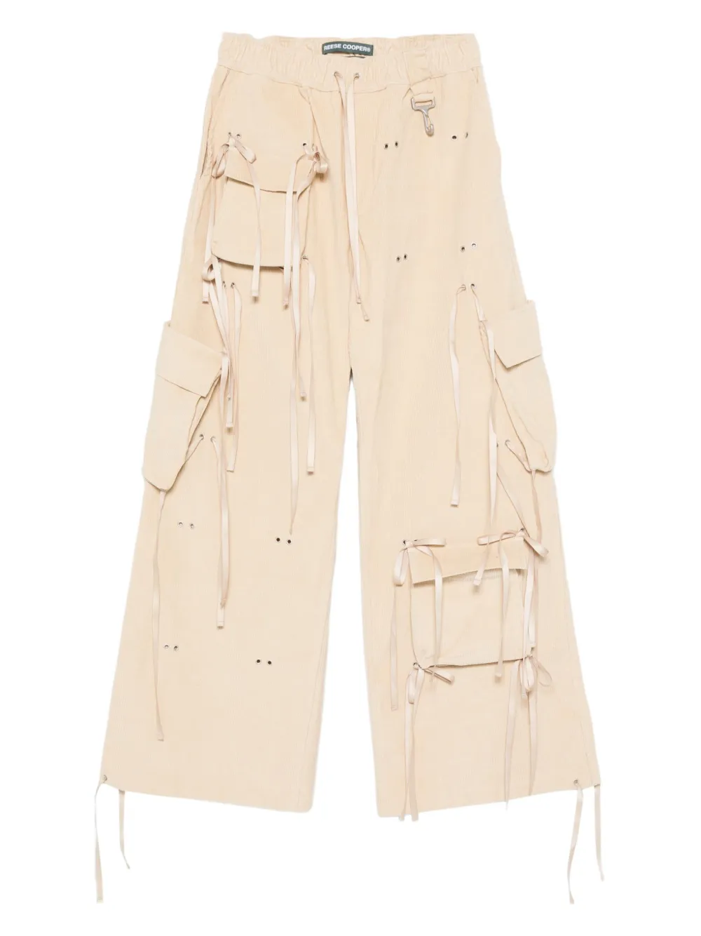 Reese Cooper corduroy wide-leg trousers | Neutrals | Image 1