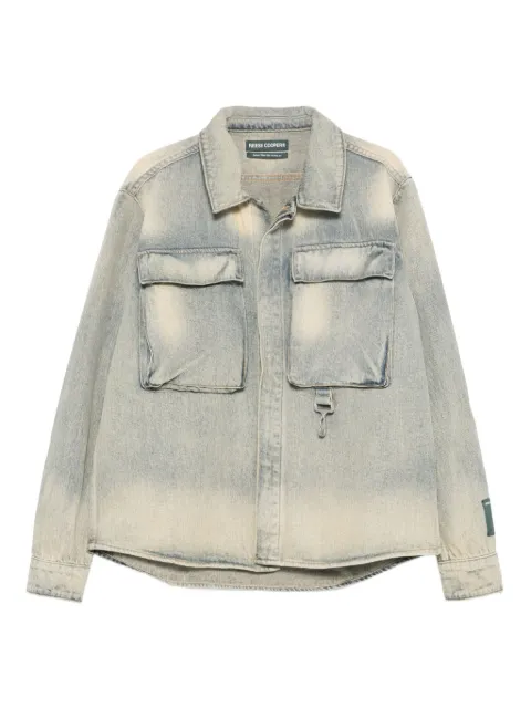 Reese Cooper concealed-button flap-pocket shirt