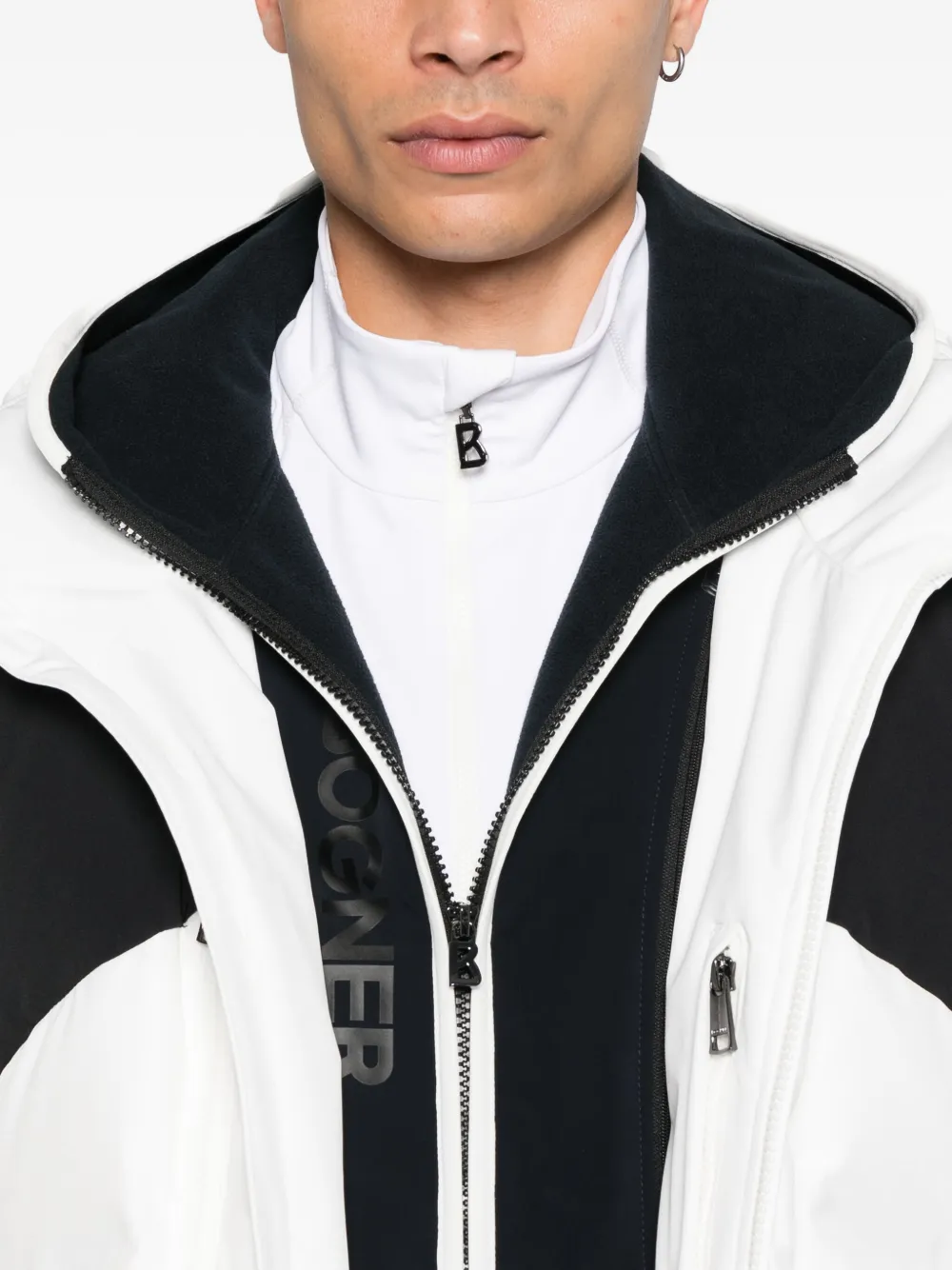 BOGNER Jervis gewatteerd jack Wit