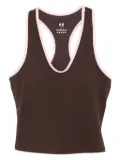 P.E Nation racerback tank top - Brown