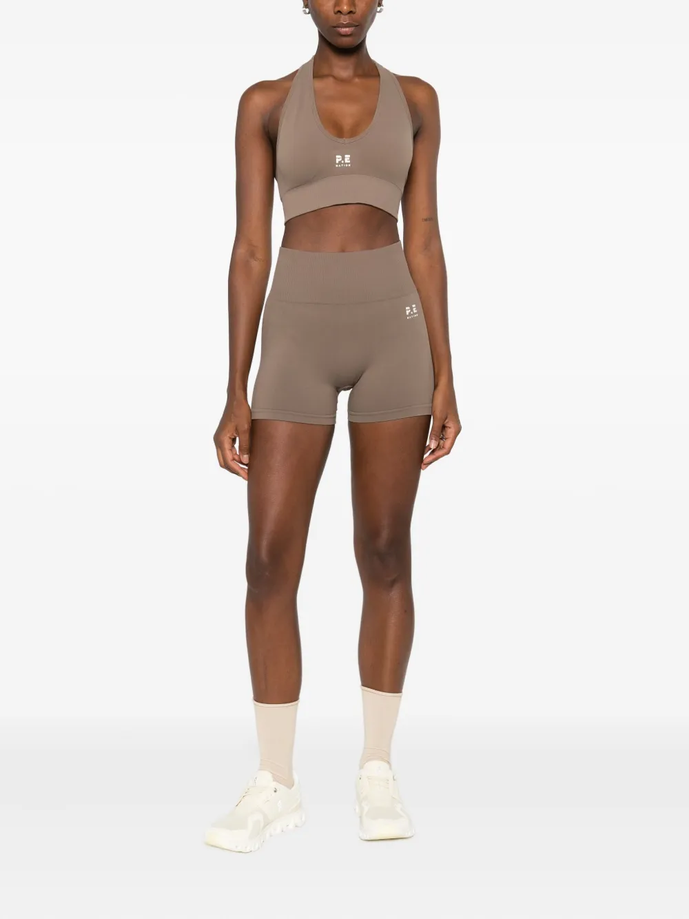 P.E Nation short de cyclisme à design sans coutures | Shorts de cyclisme | Image 2