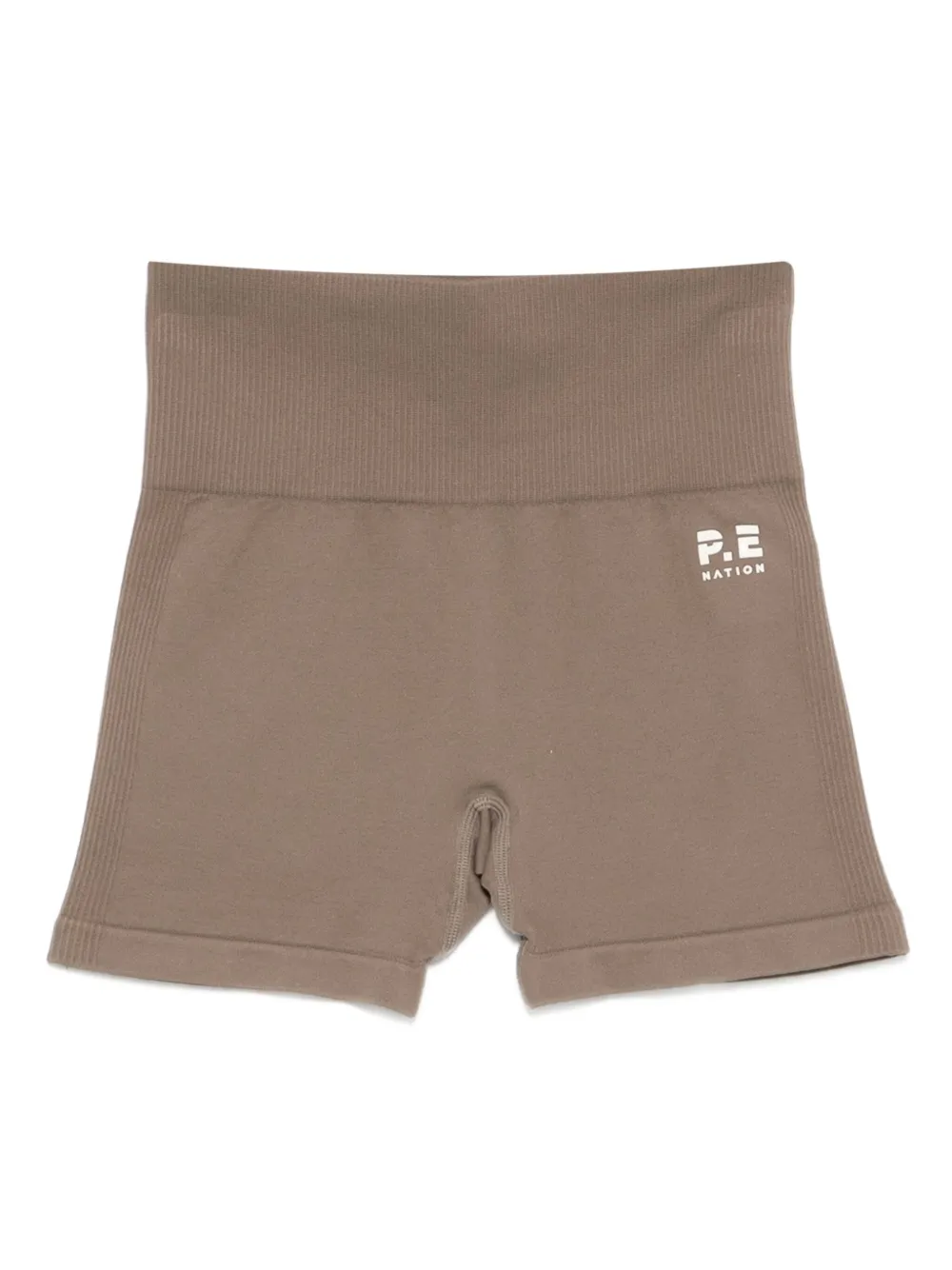 P.E Nation short de cyclisme à design sans coutures | marron | Image 1