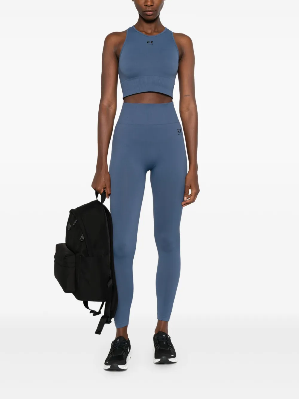 P.e Nation Seamless Leggings In Blue