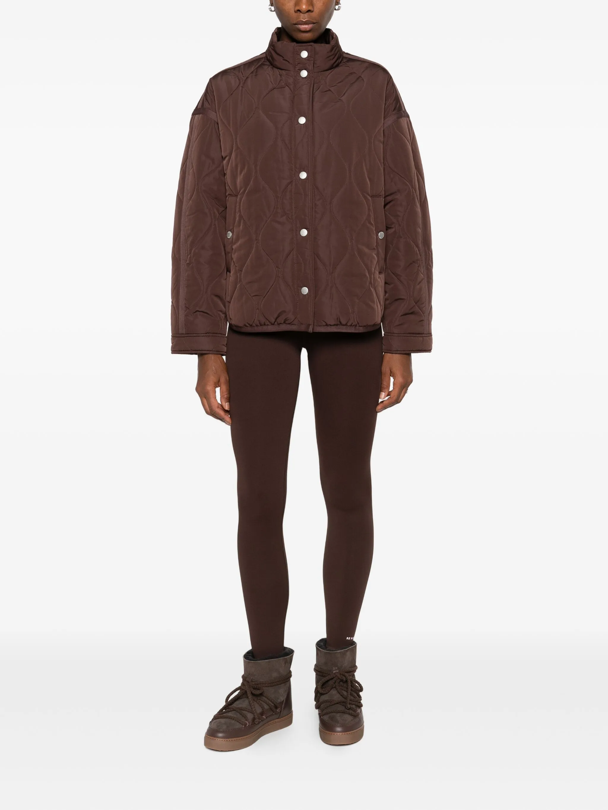 P.E Nation Surge quilted high-neck jacket