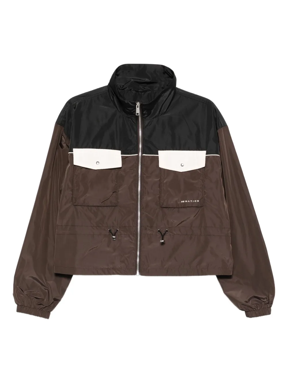 P.E Nation pocket-detail zip-front jacket | Brown | Image 1