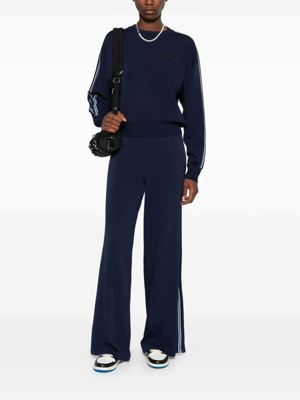 P.E Nation Broek met zijstreep - Blauw