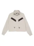 P.E Nation chevron-detail performance jacket - Neutrals