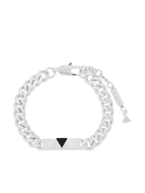 Coup De Coeur curb-chain triangle-detail bracelet