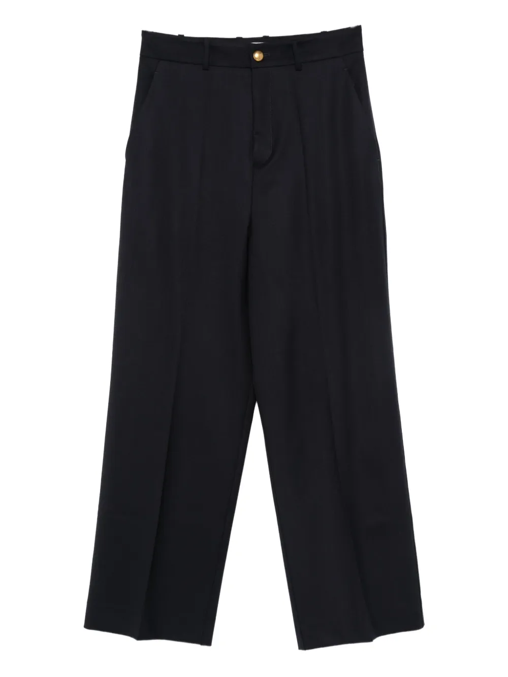 P.A.R.O.S.H. pleated pocket-detail trousers Blauw