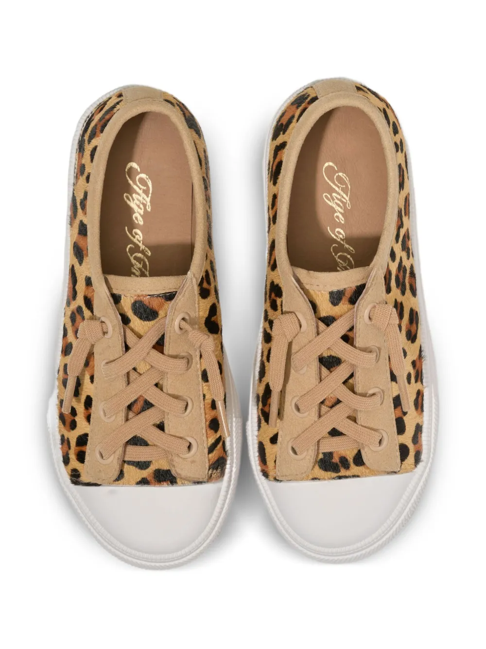 Age of Innocence leopard-print sneakers Brown