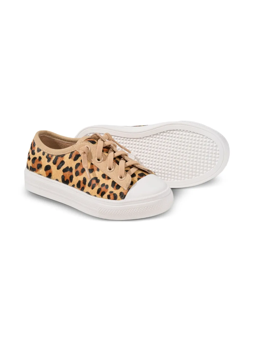 Age of Innocence leopard-print sneakers Brown