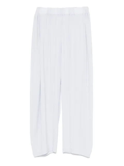 Issey Miyake elasticated-waist trousers