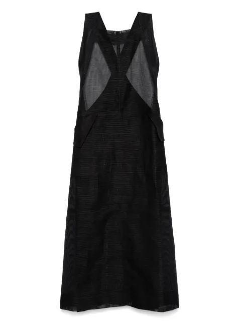 Issey Miyake sleeveless midi dress