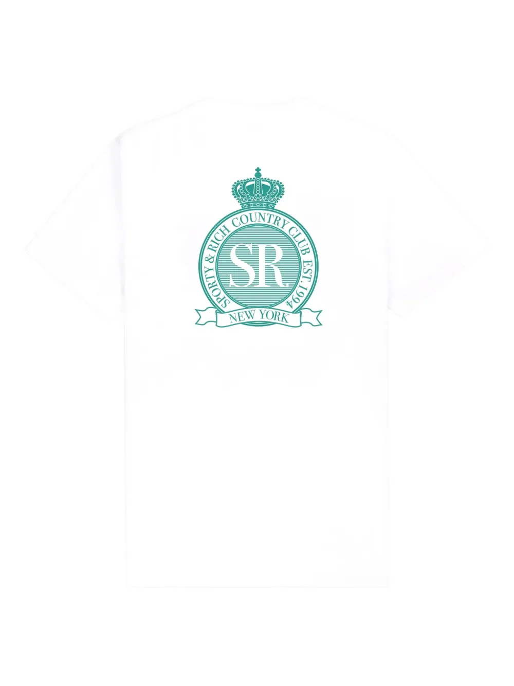 Sporty & Rich Royal Club T-shirt Wit