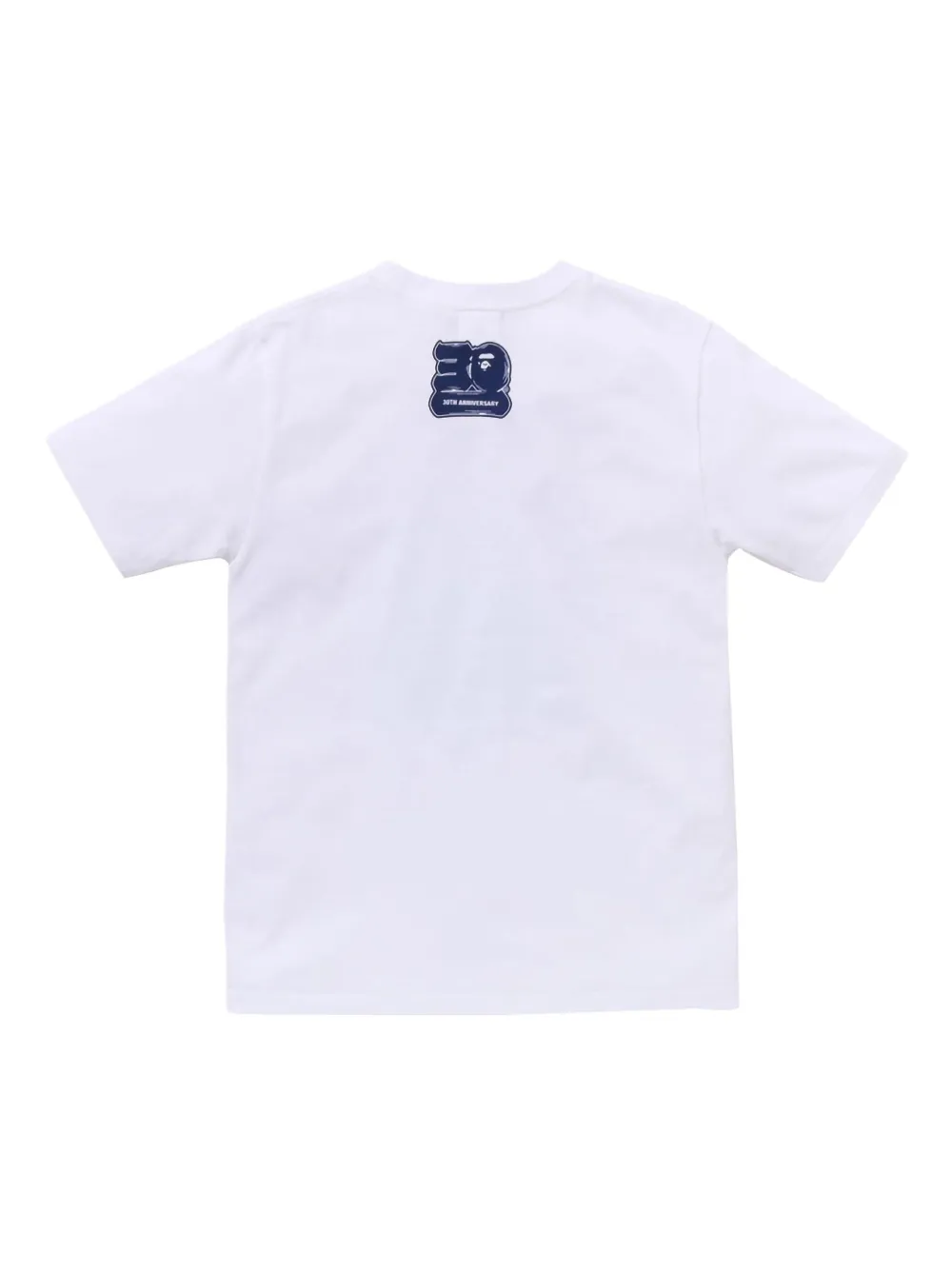 A BATHING APE 30th Anniversary T-shirt - Wit