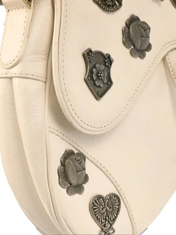 Christian Dior Pre-Owned 2006 Saddle Handbag | Neutrals | FARFETCH