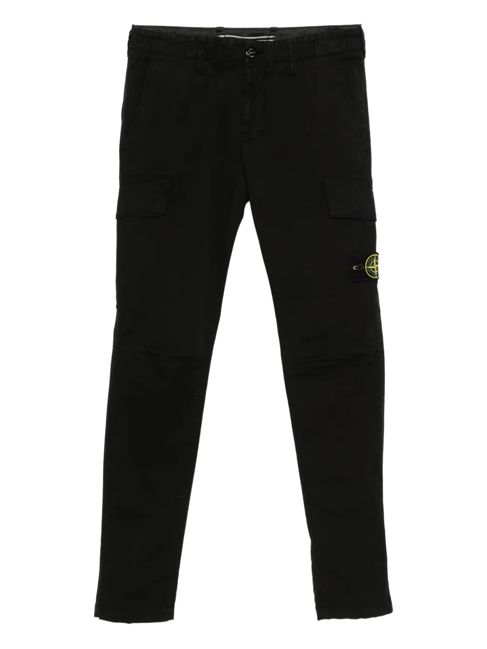 Stone Island Compass-badge cargo trousers Zwart