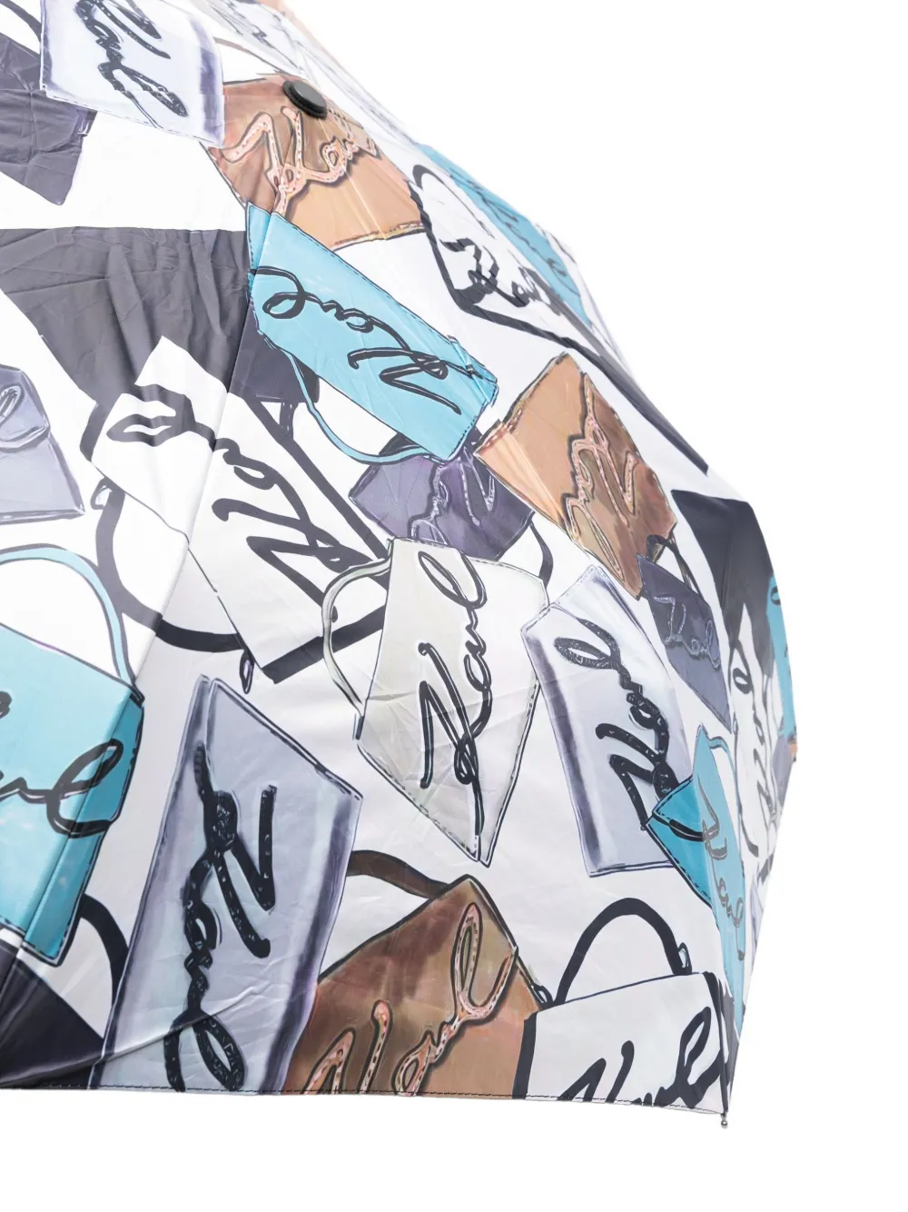 Karl Lagerfeld graphic-print umbrella | Image 2