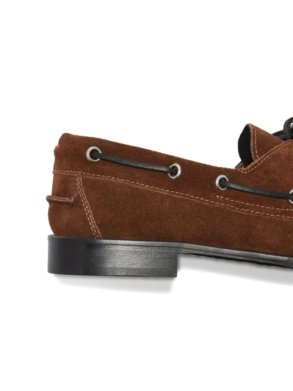 Aeyde Harris Lace-up Suede Loafers