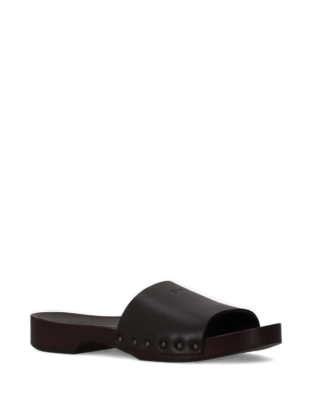 LA ROSE leather sandals Brown