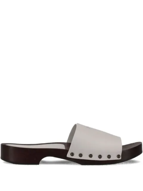 LA ROSE leather sandals