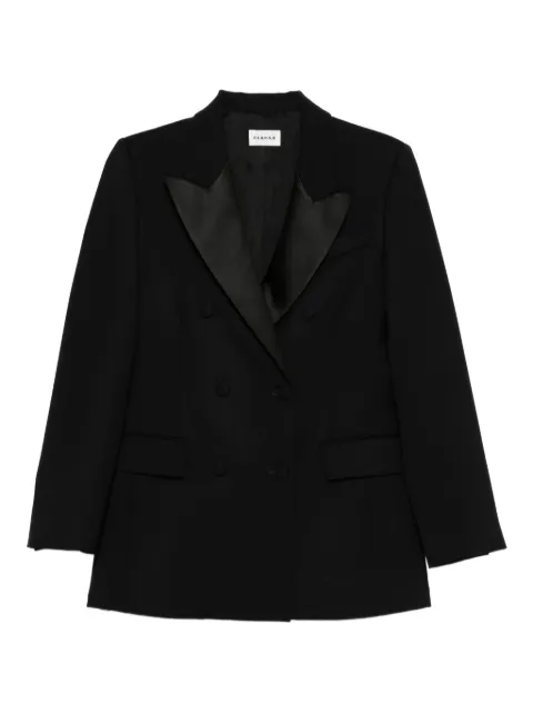 P.A.R.O.S.H. satin-lapel double-breasted jacket