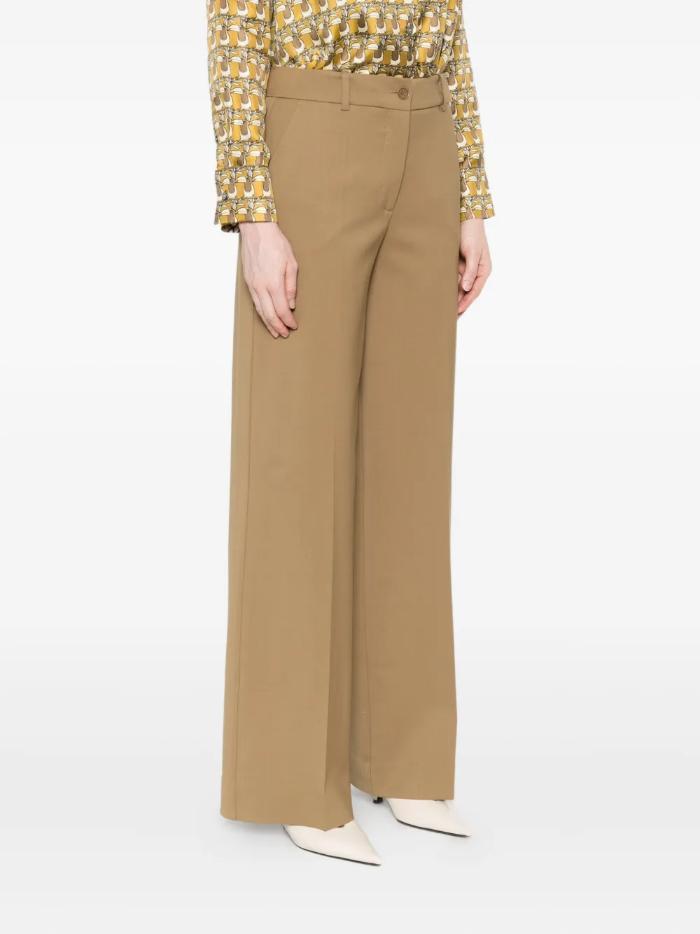 P.A.R.O.S.H. Broek met knoopsluiting Groen
