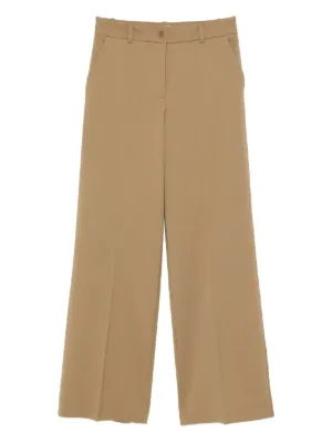 パンツ PAROSH Women Straight Pants D232445 CANYOX25 003 SABBIA BROW Surplus Straight Women's Pants - Tan | Levi's® US