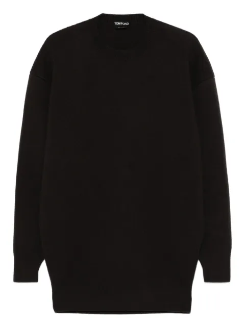 TOM FORD round-neck mini dress