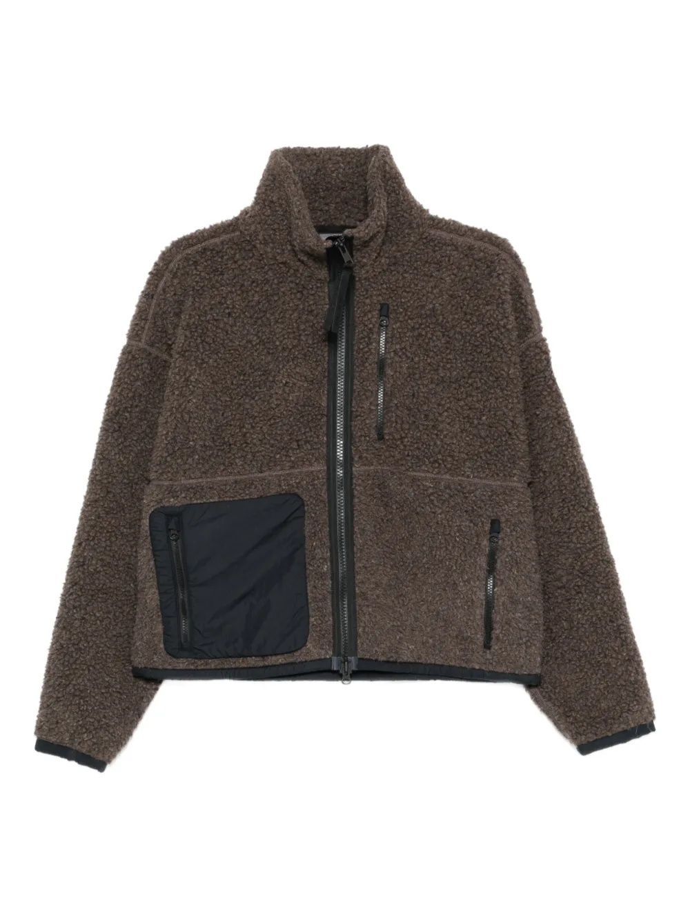 Canada Goose Simcoe fleece zip-front jacket | Brown | Image 1