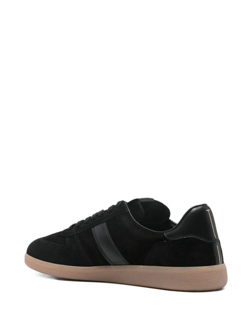 TOM FORD panelled suede sneakers Zwart