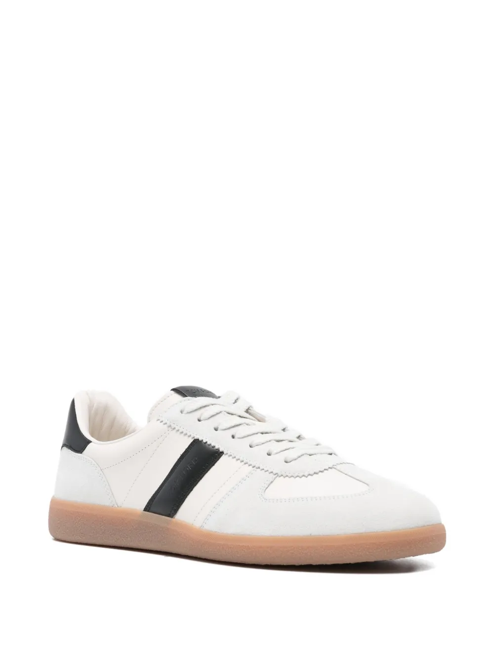 TOM FORD suede leather striped sneakers | Low-Tops | Image 2