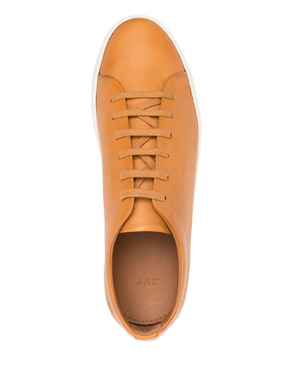 JAK Royal leather low-top sneakers Yellow