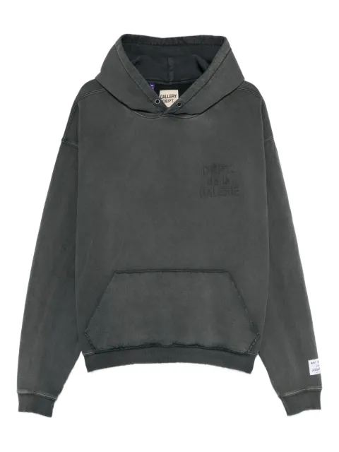 GALLERY DEPT. logo-embossed hoodie