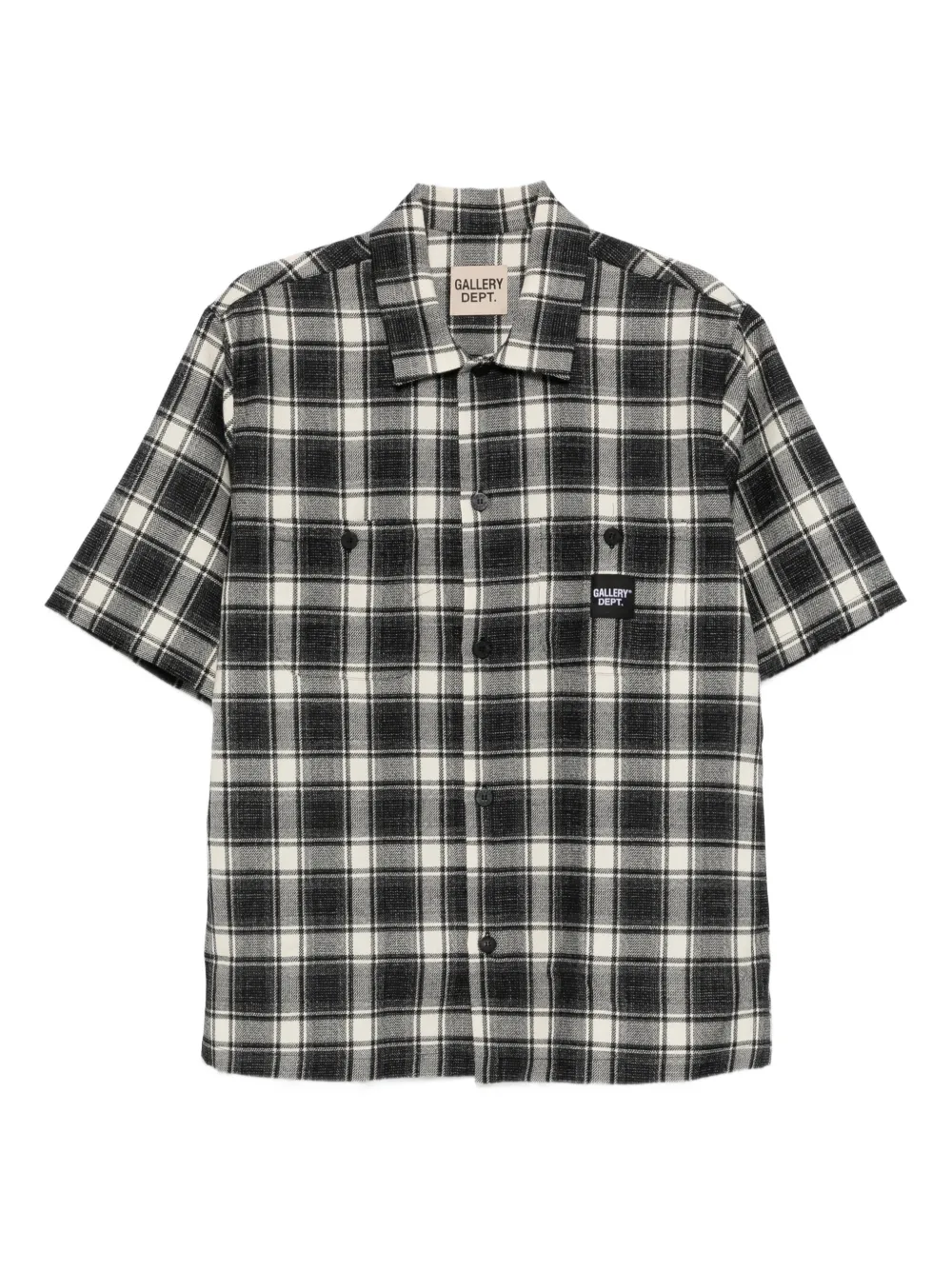 GALLERY DEPT. camisa Playground a cuadros | negro | Image 1
