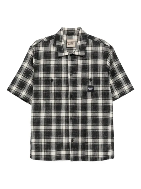 GALLERY DEPT. Playground short-sleeve plaid shirt