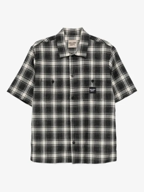 GALLERY DEPT. playground short-sleeve plaid shirt