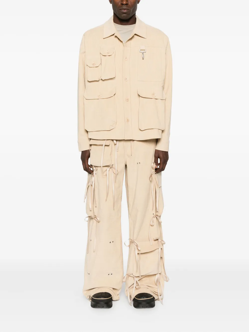 Reese Cooper multi-pocket corduroy shirt jacket | Shirt Jackets | Image 2