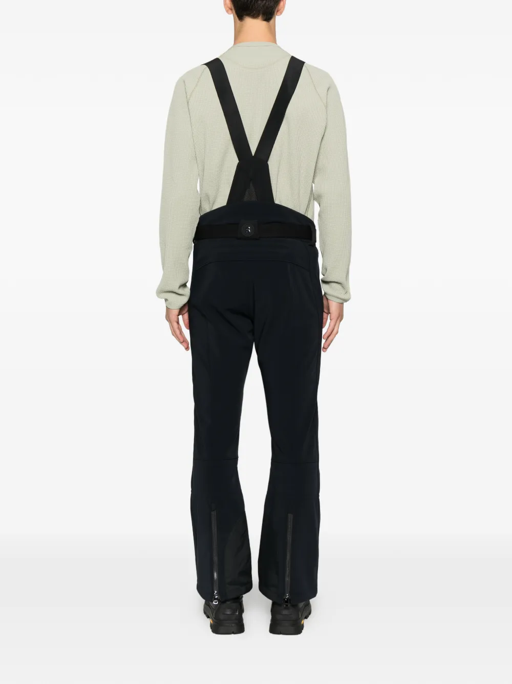 Bogner Belted Suspender Ski Pants In Black