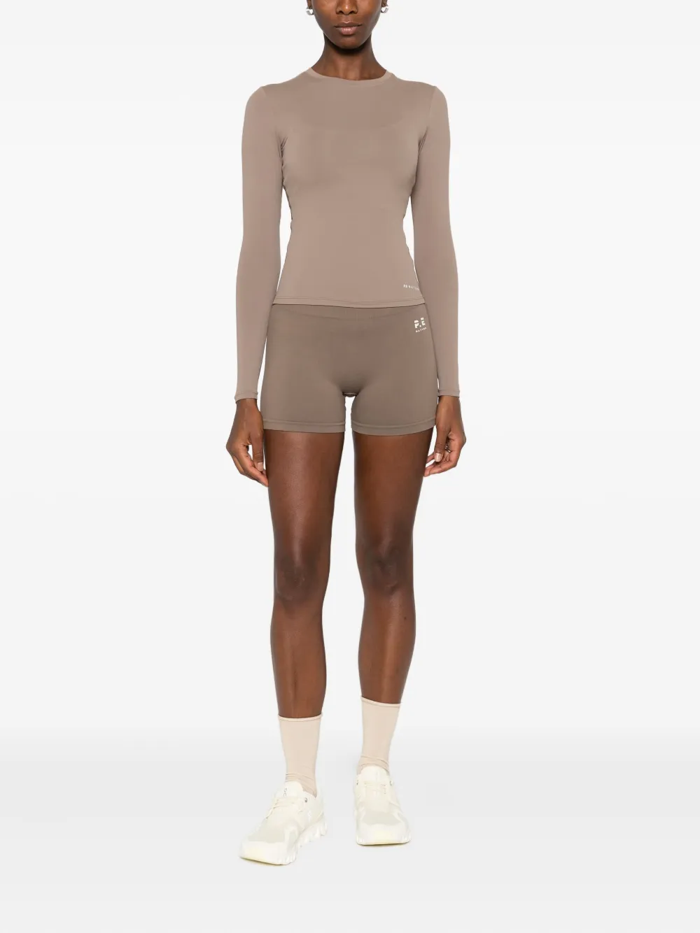 P.E Nation Top met lange mouwen - Beige