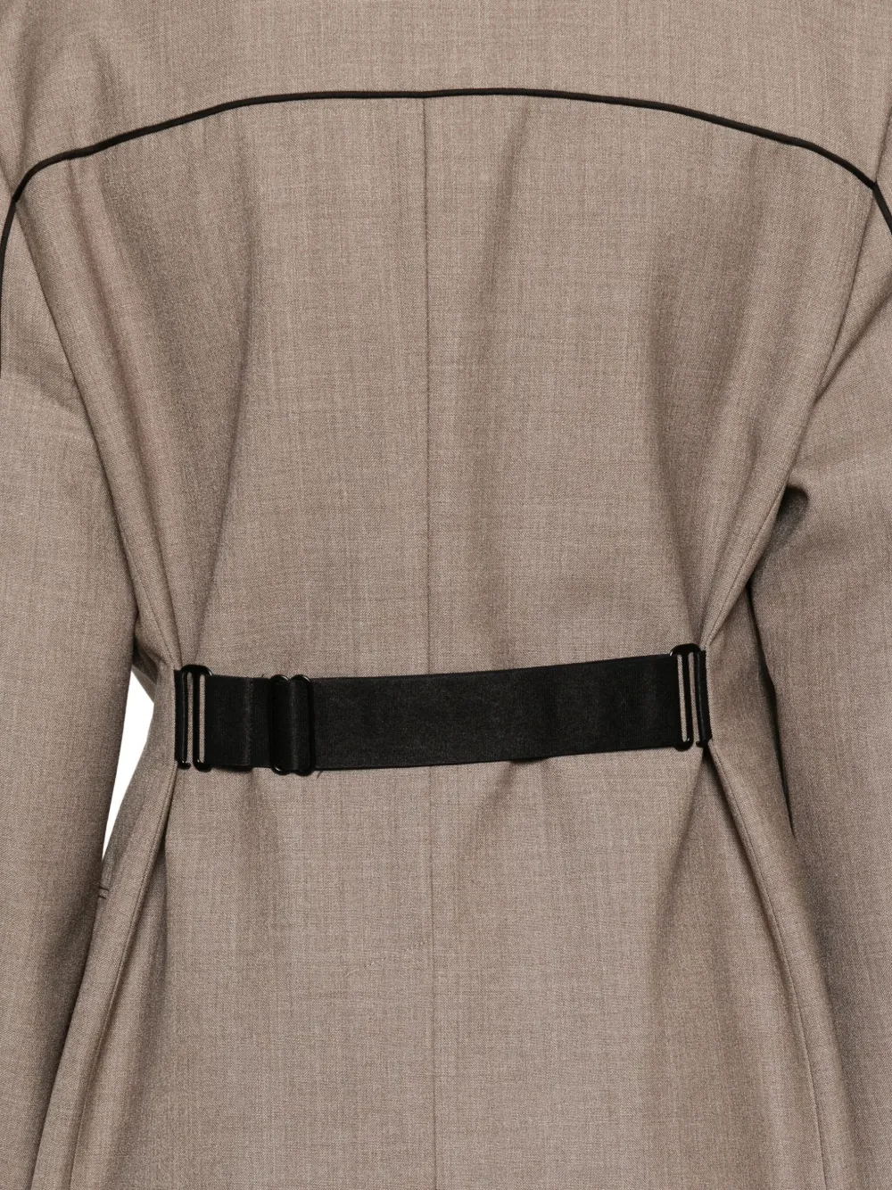 P.e Nation Residency Notched-lapel Button Blazer In Nude