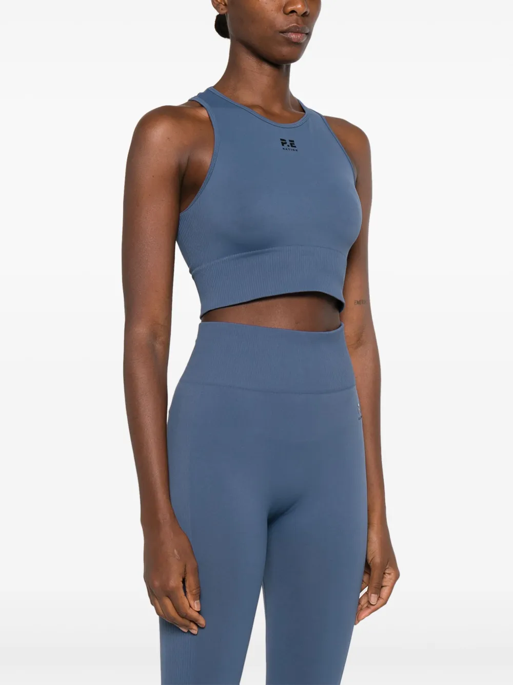 P.E Nation Naadloze tanktop Blauw