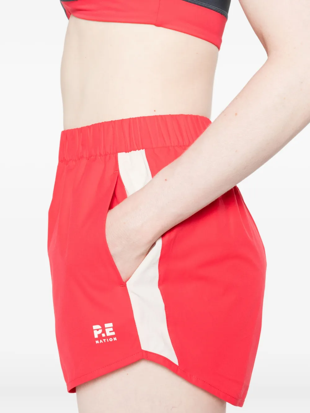 P.E Nation Venture shorts Rood