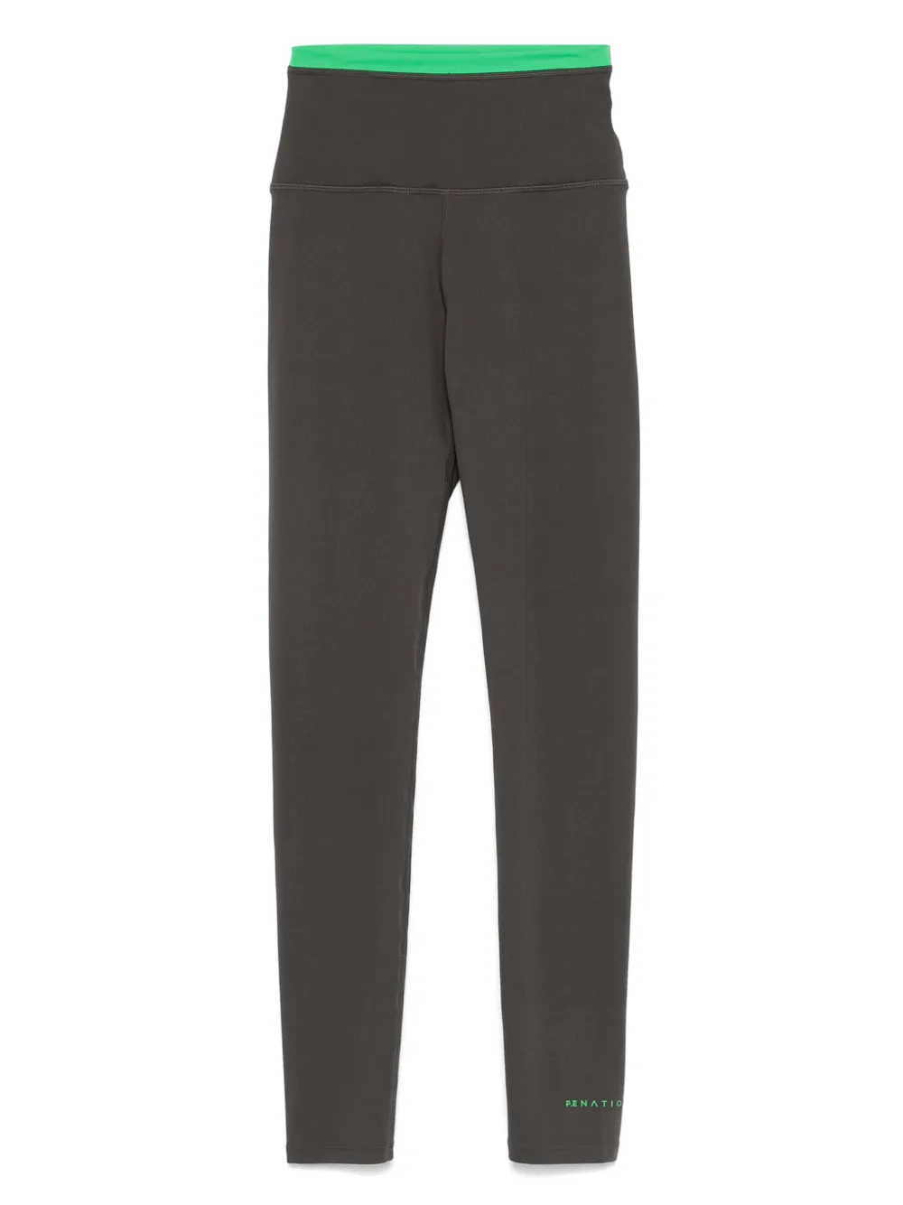 contrast-trim leggings